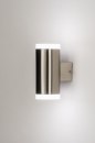 Wandlamp 72593: sale, modern, staal rvs, metaal #3