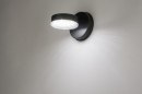Wall lamp 72596: sale, modern, stainless steel, black #1