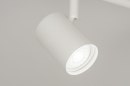 Spotlight 72605: modern, metal, white, matt #9