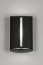 Wandlamp 72640: modern, aluminium, metaal, zwart #3