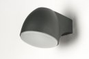 Wandlamp 72646: design, modern, aluminium, zwart #4