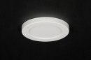 Plafondlamp 72740: modern, kunststof, wit, mat #3