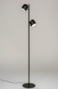 Vloerlamp 72765: design, modern, metaal, zwart #16