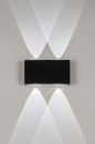 Wandlamp 72783: modern, aluminium, metaal, zwart #3