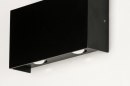 Wandlamp 72783: modern, aluminium, metaal, zwart #6
