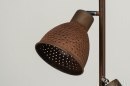 Stehleuchte 72866: laendlich, modern, Metall, rostbraun bronze #10