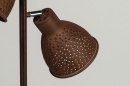 Stehleuchte 72866: laendlich, modern, Metall, rostbraun bronze #11