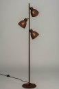 Stehleuchte 72866: laendlich, modern, Metall, rostbraun bronze #3