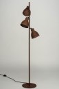 Stehleuchte 72866: laendlich, modern, Metall, rostbraun bronze #6