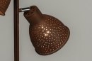 Stehleuchte 72866: laendlich, modern, Metall, rostbraun bronze #9