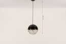 Hanglamp 72867: modern, retro, messing, metaal #11