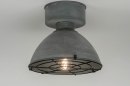 Plafondlamp 72886: industrieel, landelijk, modern, stoer #1