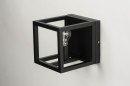 Foto 72918-6: Moderne, attraktive Wandlampe aus schwarzem Metall