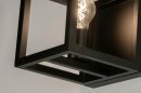 Foto 72918-7: Moderne, attraktive Wandlampe aus schwarzem Metall