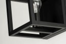 Foto 72918-8: Moderne, attraktive Wandlampe aus schwarzem Metall