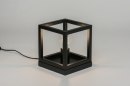 Table lamp 72921: modern, metal, black, matt #4