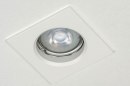 Inbouwspot 72932: modern, aluminium, metaal, wit #10