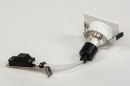 Inbouwspot 72932: modern, aluminium, metaal, wit #12