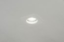 Inbouwspot 72932: modern, aluminium, metaal, wit #2
