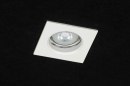 Inbouwspot 72932: modern, aluminium, metaal, wit #5