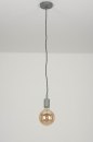 Foto 72948-5: Fittinglamp in beton grijze kleur geschikt voor E27 fitting.