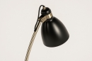 Foto 72960-16 detailfoto: Trendy vloerlamp in de kleuren combi zwart, goud en messing.