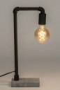 Lampe de chevet 72963: look industriel, moderne, lampes costauds, beton #1