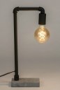 Tafellamp 72963: industrieel, modern, stoer, raw #1