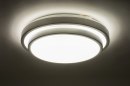 Foto 72966-3 onderaanzicht: Moderne ronde plafondlamp voor basisverlichting IP44