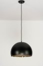Hanglamp 72991: sale, modern, metaal, zwart #4