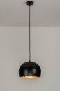 Hanglamp 73012: sale, modern, metaal, zwart #1