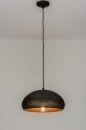 Hanglamp 73061: landelijk, modern, eigentijds klassiek, metaal #1