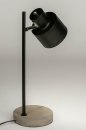 Lampe de chevet 73122: moderne, lampes costauds, beton, acier #2