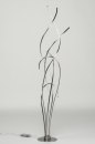 Foto 73123-4: Dimbare led vloerlamp in sierlijk design met hoge lichtopbrengst