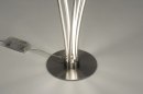 Floor lamp 73123: modern, stainless steel, metal, steel gray #9