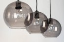 Pendelleuchte 73124: modern, Retro, Glas, Metall #10