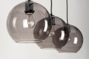 Hanglamp 73124: modern, retro, glas, metaal #11