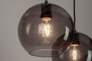 Hanglamp 73124: modern, retro, glas, metaal #13
