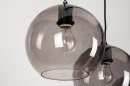 Hanglamp 73124: modern, retro, glas, metaal #14