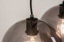 Pendelleuchte 73124: modern, Retro, Glas, Metall #17
