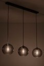 Pendelleuchte 73124: modern, Retro, Glas, Metall #2