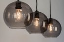 Hanglamp 73124: modern, retro, glas, metaal #3