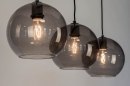 Pendelleuchte 73124: modern, Retro, Glas, Metall #3