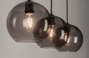 Pendelleuchte 73124: modern, Retro, Glas, Metall #6