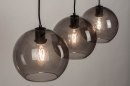 Hanglamp 73124: modern, retro, glas, metaal #8
