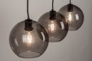Pendelleuchte 73124: modern, Retro, Glas, Metall #8