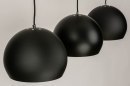 Hanglamp 73128: modern, retro, metaal, zwart #5