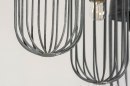 Hanglamp 73130: modern, stoer, raw, metaal #13