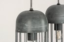 Hanglamp 73130: modern, stoer, raw, metaal #14