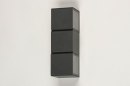 Wandlamp 73141: modern, aluminium, metaal, zwart #8